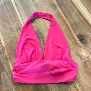 Pink top, great as a cover up and super comfortable.